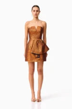 Sapphira Strapless Mini Dress