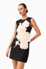 Zahara Shift Mini Dress - Image 3