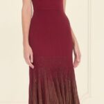 Haylie Jersey Body Fitted Midi Dress