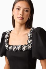 Marina Sleeve Mini Dress - Image 2