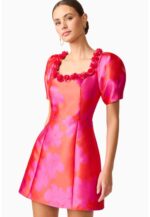 Eloise A Line Mini Dress - Image 2