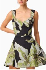 Elysia A Line Mini Dress - Image 2