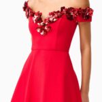 Yasmine A Line Mini Dress