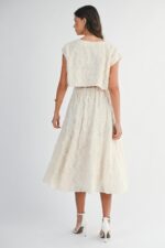 Esme Pleated front Skirt Set - Image 3