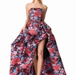 Delphine Strapless Gown