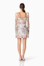 Eliska Long Sleeve Mini Dress - Image 2