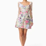 Eliska Long Sleeve Mini Dress