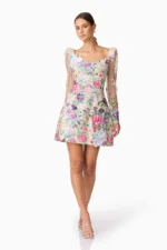 Eliska Long Sleeve Mini Dress