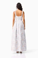 Fiorella Jacquard Gown - Image 2