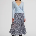 TALIA PLEATED MIDI SKIRT