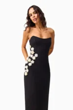 Yasmine Strapless Maxi Dress - Image 3