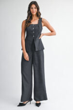 Hope Stripe Pants Set