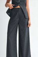 Hope Stripe Pants Set - Image 2