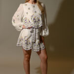 Emilia Embroidery Detail Skirt Set