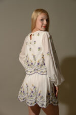 Emilia Embroidery Detail Skirt Set - Image 2