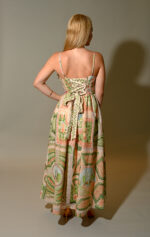 Harper Lace Back Strap Maxi Dress - Image 4