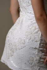 Demi Sequins Strap Mini Dress - Image 2