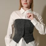 Lexi Corset Collar Shirt