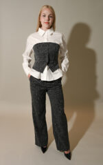 Lexi Corset Collar Shirt - Image 4