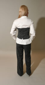 Lexi Corset Collar Shirt - Image 3