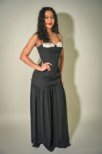 ignore the romance maxi pearl dress