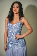 Forever Blues Maxi Dress - Image 2