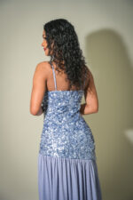 Forever Blues Maxi Dress - Image 4