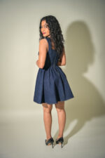 Carol Denim Mini Dress - Image 4