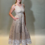 Daisy Lace Bottom Maxi Dress