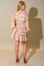Madison Ruffle Bottom Mini Dress - Image 2