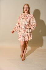 Madison Ruffle Bottom Mini Dress