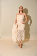 Krissy Lace Midi Dress With Bolero - Image 4