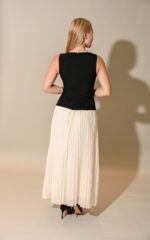 Nadine Pleated Bottom Maxi Dress - Image 4