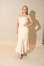 Taylor Bow strap Long Dress