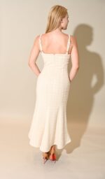 Taylor Bow strap Long Dress - Image 4