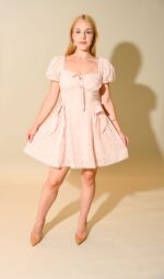 Monika Bow Mini Dress