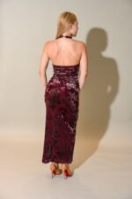 Scarlett Halter Back Maxi Dress - Image 3
