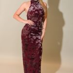 Scarlett Halter Back Maxi Dress