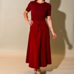 Stacy Lace Front Maxi Skirt Set