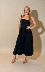 Demi Lace Front Maxi Dress
