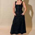 Jane Lace Front Top Skirt Set