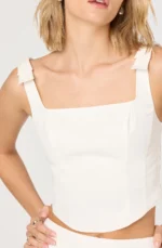 Alexcia Cropped Corset Top - Image 2
