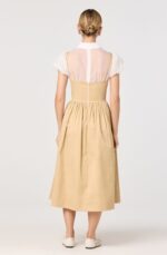 Carrington Contrast Layered Midi Dress - Image 2