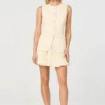 Christen Contrast Vest Mini Dress