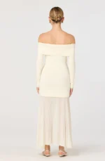 Lidia Mixed Media Maxi Dress - Image 2