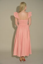 Olivia Sweetheart Cut Midi Dress - Image 2
