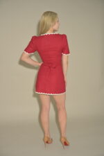 Sofia Lace Hem Mini Dress - Image 2