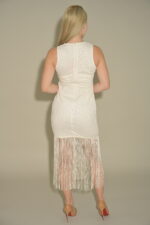 Iris Fringe Bottom Midi Dress - Image 2