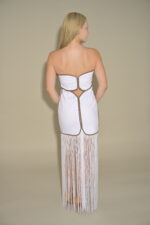 tassel tube cut out maxi dress - Image 3