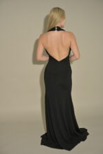 halter slit front maxi dress - Image 6